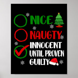 Poster Muito bom, nojento Natal Inocente Adultos