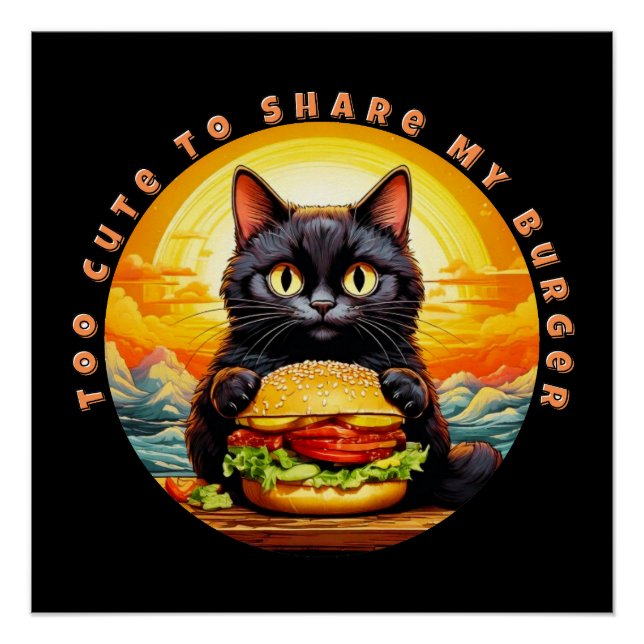 Pôster Muito bonito para compartilhar minha arte de queim (Frente)