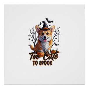 Pôster Muito Fofo Para Assustar Camiseta Divertida de Hal