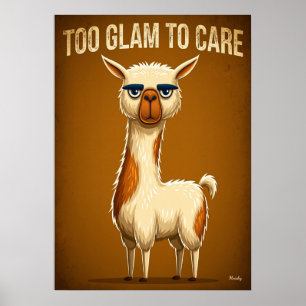 Poster Muito Glam para se Importar – Personagem de Desenh