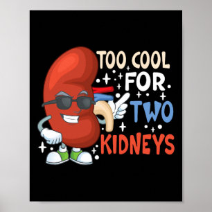 Poster Muito Legal Para Dois Rins Transplante Doença Rena