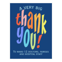 Muito Obrigado Apreciação Chefe do Hospital