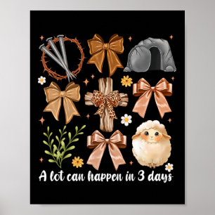 Poster Muito Pode Acontecer Em 3 Dias De Páscoa De Arco D