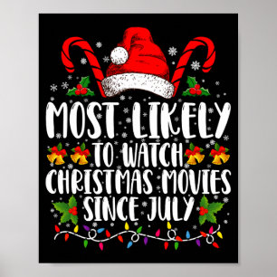 Poster Muito Provável Assistir Filmes de Natal Desde Julh