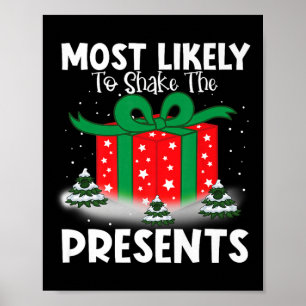 Poster Muito Provável De Sacudir A Família De Natal Prese