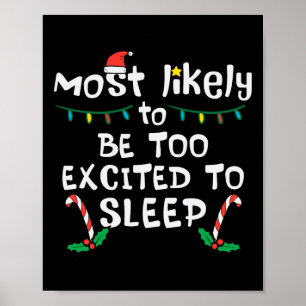 Poster Muito Provavelmente Esperado Para Dormir A Família