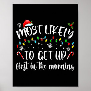 Poster Muito Provavelmente Levantará Primeiro De Manhã