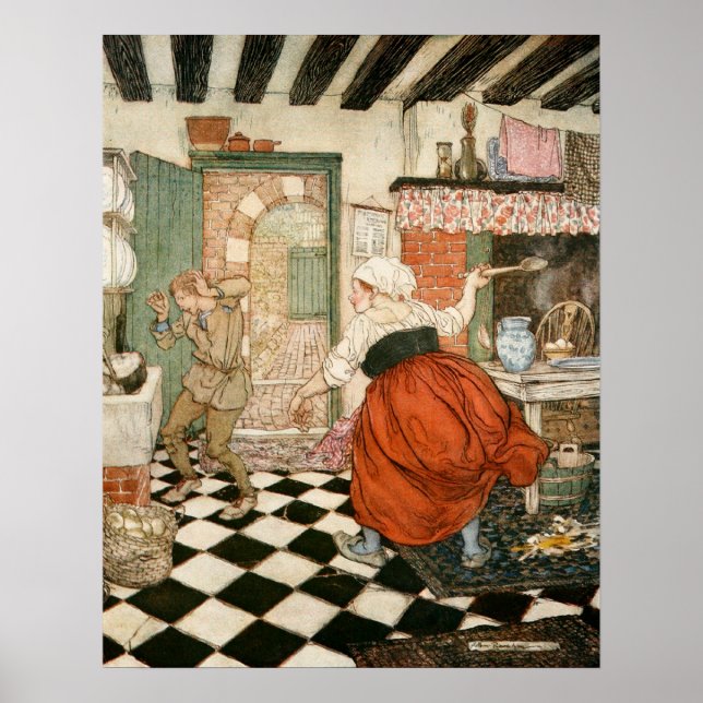 Pôster Muitos é o espancamento que ele tinha (Frente)