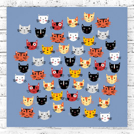 Poster Muitos Gatinhos