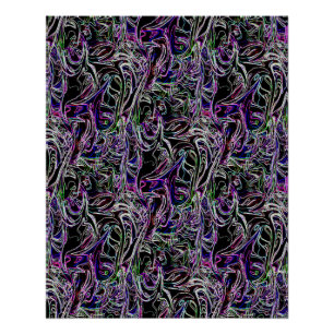 Pôster Muitos Rostos Estranhos...