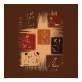 Pôster Mulher - A espinha dorsal