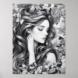 Poster Mulher Adormecida