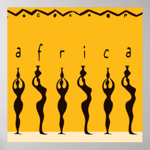 Poster Mulher africana