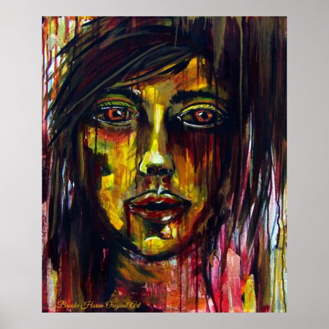 Poster Mulher Amarela (Frente)