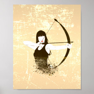 Poster Mulher Archer - Vista Distante