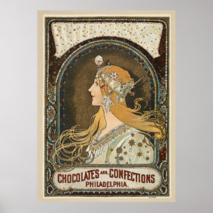 Poster Mulher Chocolate