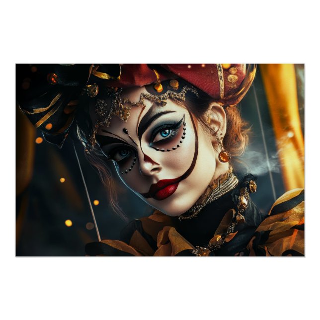 Pôster Mulher Circus (Frente)