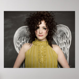 Poster mulher com asas 2 do anjo