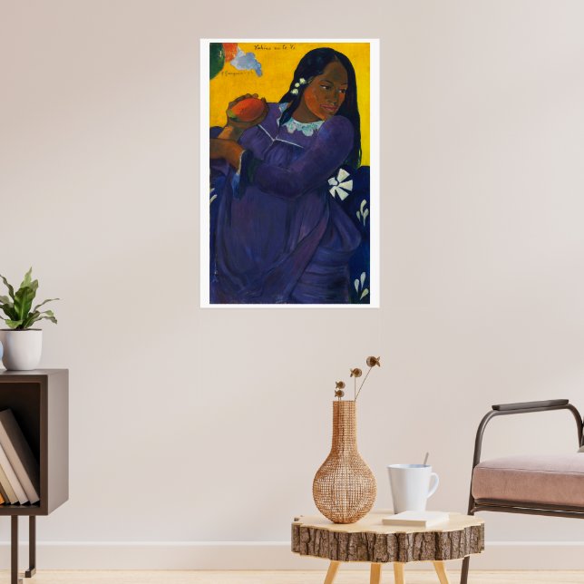 Poster Mulher com manga - Gauguin, 1892 (Sala de Estar 3)