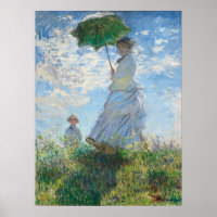 Mulher com Parasol, Madame Monet e seu filho