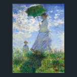 Poster Mulher com Parasol, Madame Monet e seu filho<br><div class="desc">Mulher com Parasol,  Madame Monet e seu filho por Claude Monet Vintage Fine Art</div>