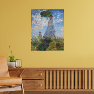 Poster Mulher com um Guarda-Sol Monet