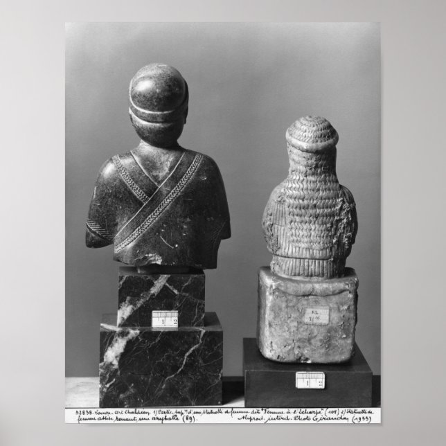 Pôster Mulher com xale (Frente)