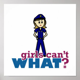 Poster Mulher da Polícia