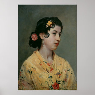 Poster Mulher de Andalucian, 1898