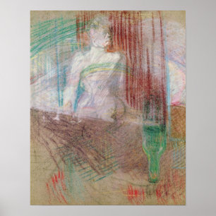 Pôster Mulher de Henri de Toulouse-Lautrec que está