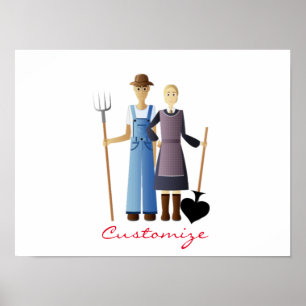 Poster Mulher do fazendeiro Rainha de Espadas Thunder_Cov