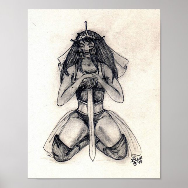 Pôster Mulher do Warror (Frente)