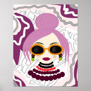 Poster Mulher elegante