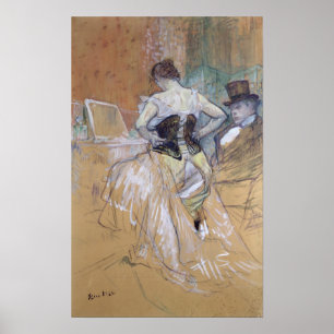 Poster Mulher em seu toalete, s de Henri de