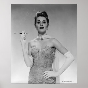 Pôster Mulher em vestida