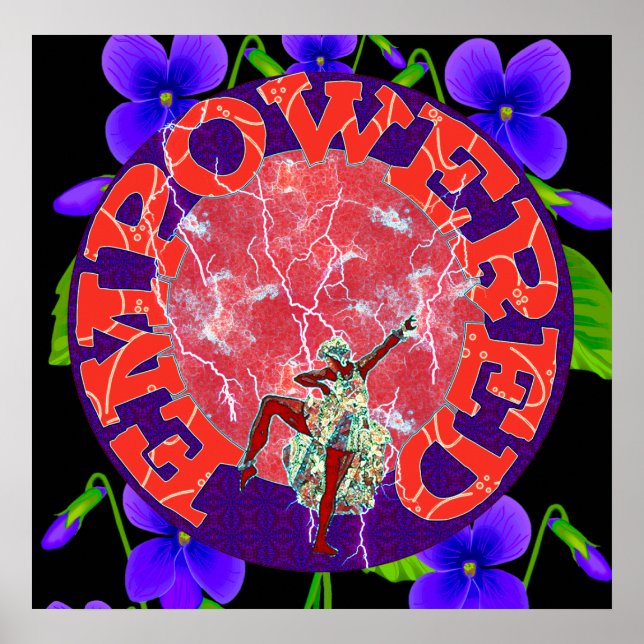 Pôster Mulher empoderada (Frente)