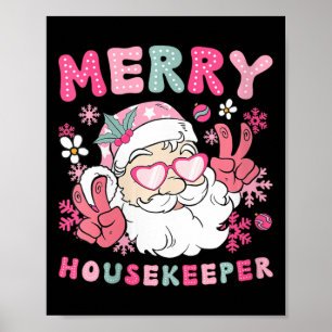 Poster Mulher Feliz Agregado Famílias De Natal Xm