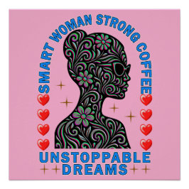 Pôster mulher forte