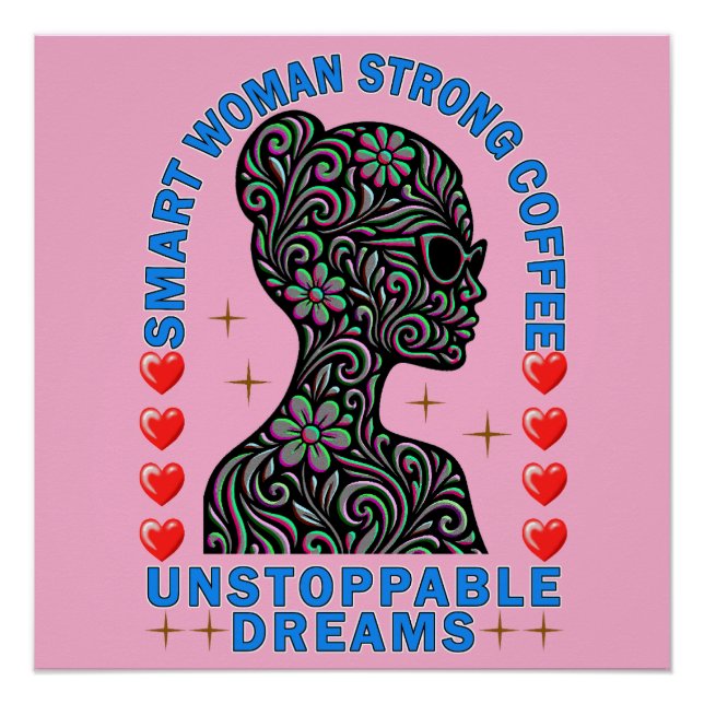 Pôster mulher forte (Frente)