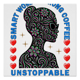 Pôster mulher forte