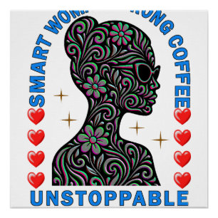 Pôster mulher forte