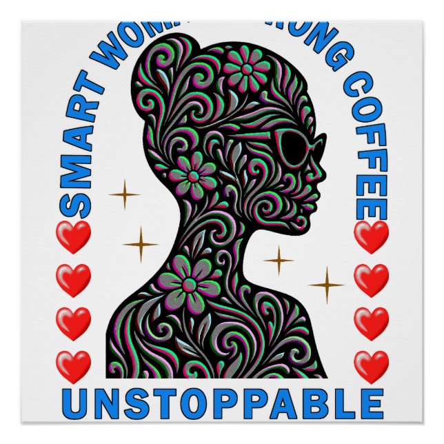 Pôster mulher forte (Frente)