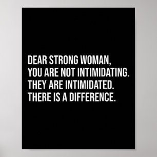 Poster Mulher Forte: Feminista Pró Escolha