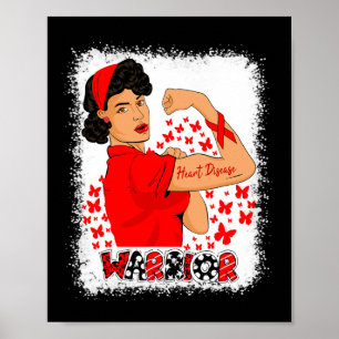 Poster Mulher Forte Insuficiência Cardíaca Congestiva Gue