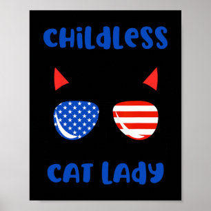Poster Mulher Gato Infantil 2024 Engraçada Que Passa A Mã