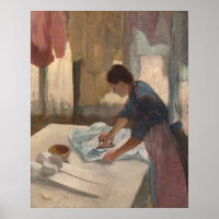 Mulher Ironizando - Edgar Degas Fine Art