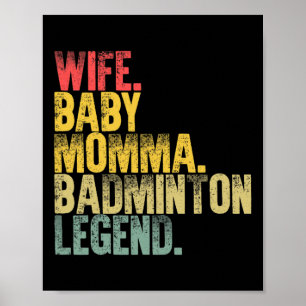 Poster Mulher-Mãe Engraçada Esposa de Camisa