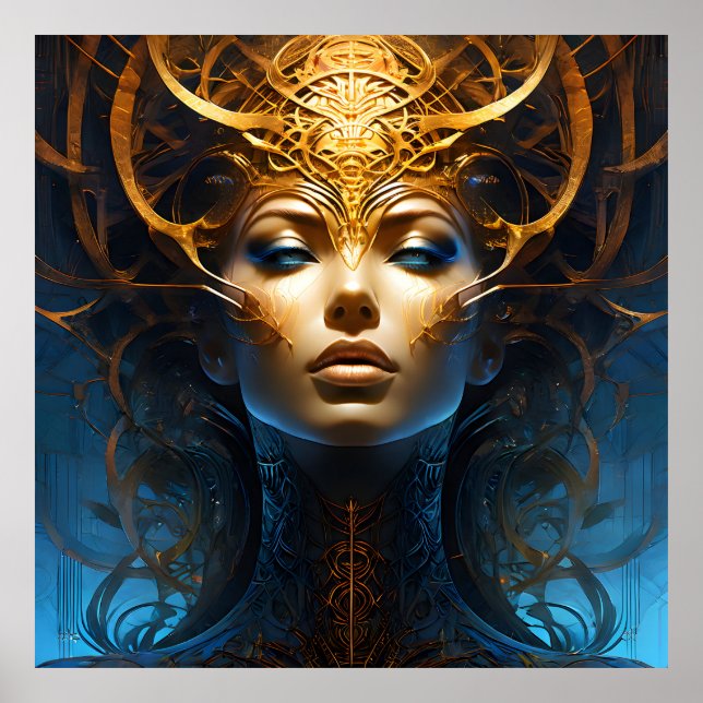 Poster Mulher mágica fantasista (Frente)
