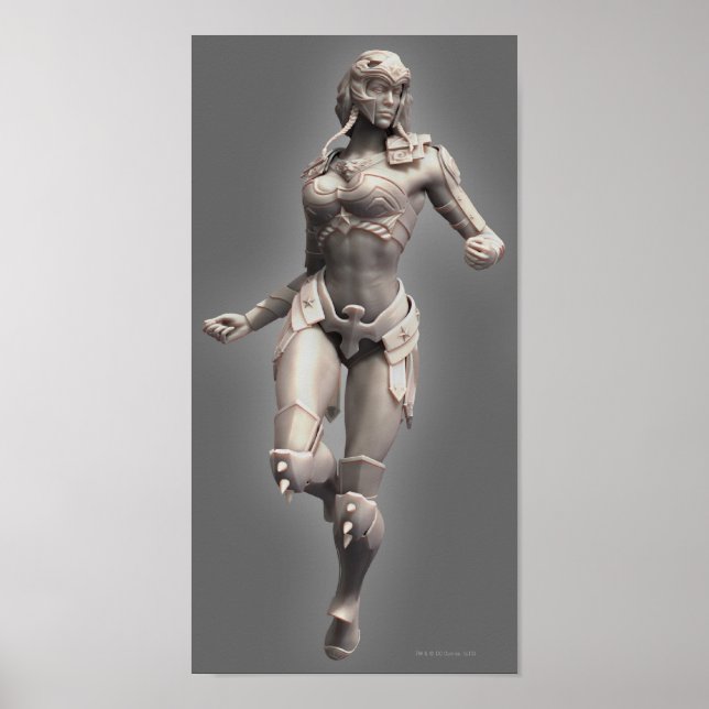 Poster Mulher Maravilha Alternativa (Frente)