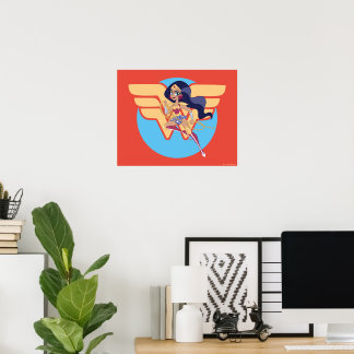 Poster Mulher Maravilha do DC Super Hero Girls